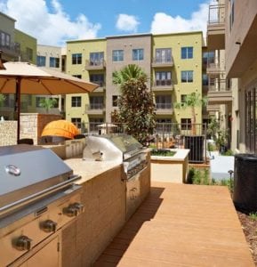 Uptown Dallas - Apartments on The Katy Trail #044 - Grilling Area