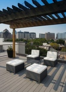 Uptown Dallas - Quadrangle Area Apartments #046 - Rooftop Deck