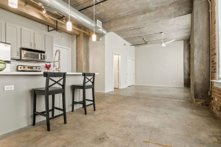 Exposed Brick Lofts in Downtown Dallas | Starting at $1250+