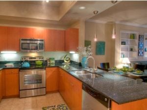 Uptown Dallas - McKinney Avenue Apartments #009 - Granite Countertops