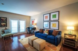Knox Henderson - Walkable Henderson Apartments #024 - Living Room
