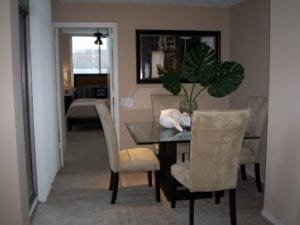 Uptown Dallas - Affordable High Rise Apartments on McKinney #041 - Dining Room