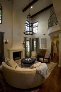 Knox Henderson - Spanish Townhomes #067 - Fireplace