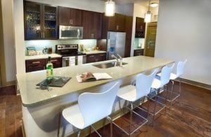 Uptown Dallas - Henderson Avenue Apartments #091 - Large Kitchen Island