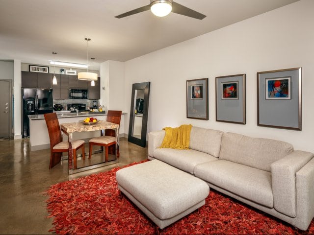 Oak Lawn - Cedar Springs Apartments #114 - Living Room