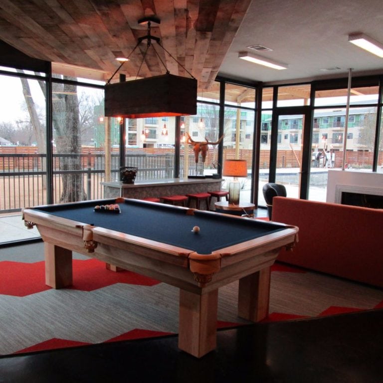 Downtown Dallas - Trinity Groves Apartments #119 - Pool Table