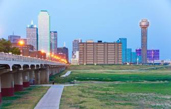 Trammell Crow Park - Views of Downtown Dallas