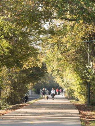 The Katy Trail - Walk, Run, Bike!