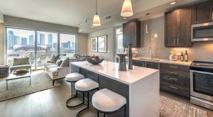 Victory Park - Katy Trail High Rise #246 - kitchenliving cfedbbbbdcefb